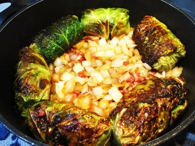 Variationen vom "Klops" 2. herkömmlich als Wirsingrouladen ... - Rezept - Bild Nr. 6