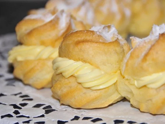 Brandteigkranz mit Vanillecreme - Rezept - Bild Nr. 2