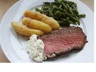 Roastbeef nach Niedergarverfahren. mit Remoulade - Rezept