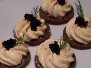 Lachs-Frischkäse-Häppchen - Rezept