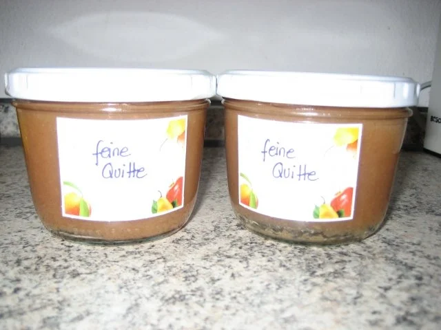 Feine Quittenmarmelade - Rezept