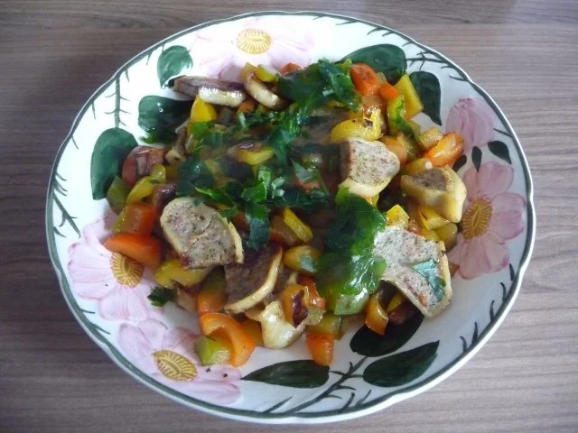 Rezept: Unter 30 Minuten : Bunte Maultaschen - Paprika - Pfanne Unter 30 Minuten : Bunte Maultaschen - Paprika - Pfanne - Rezept