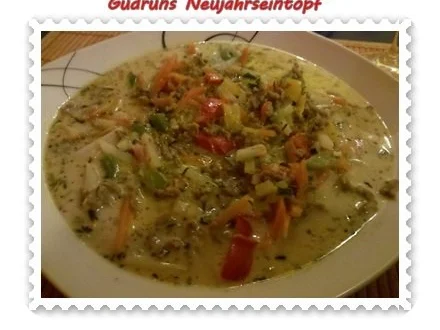 Rezept: Eintopf: Neujahrseintopf â la Gudrun Eintopf: Neujahrseintopf â la Gudrun - Rezept