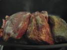 Rinderbraten vom Angus-Rind an einer leckeren Rotweinsosse - Rezept