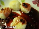 fluffige "Mini Quarkknödel" - lecker serviert - Rezept