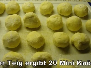 fluffige "Mini Quarkknödel" - lecker serviert - Rezept - Bild Nr. 6