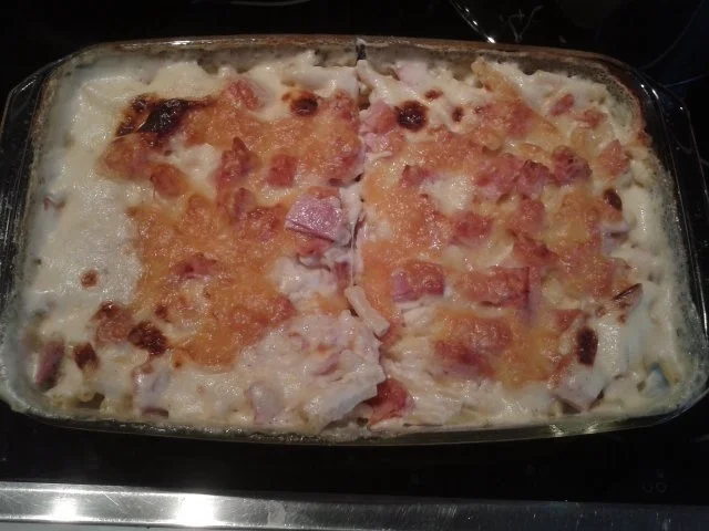 Makkaroni-Schinken-Auflauf - Rezept