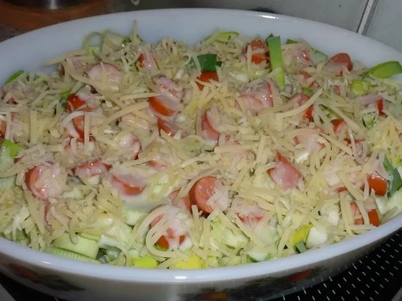 Rezept: Auflauf: Kartoffel - Porreeauflauf Bild Nr. 4 Auflauf: Kartoffel - Porreeauflauf - Rezept - Bild Nr. 4