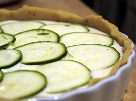 Rezept: Ziegenkäse-Zucchini-Tarte Bild Nr. 11 Ziegenkäse-Zucchini-Tarte - Rezept - Bild Nr. 11