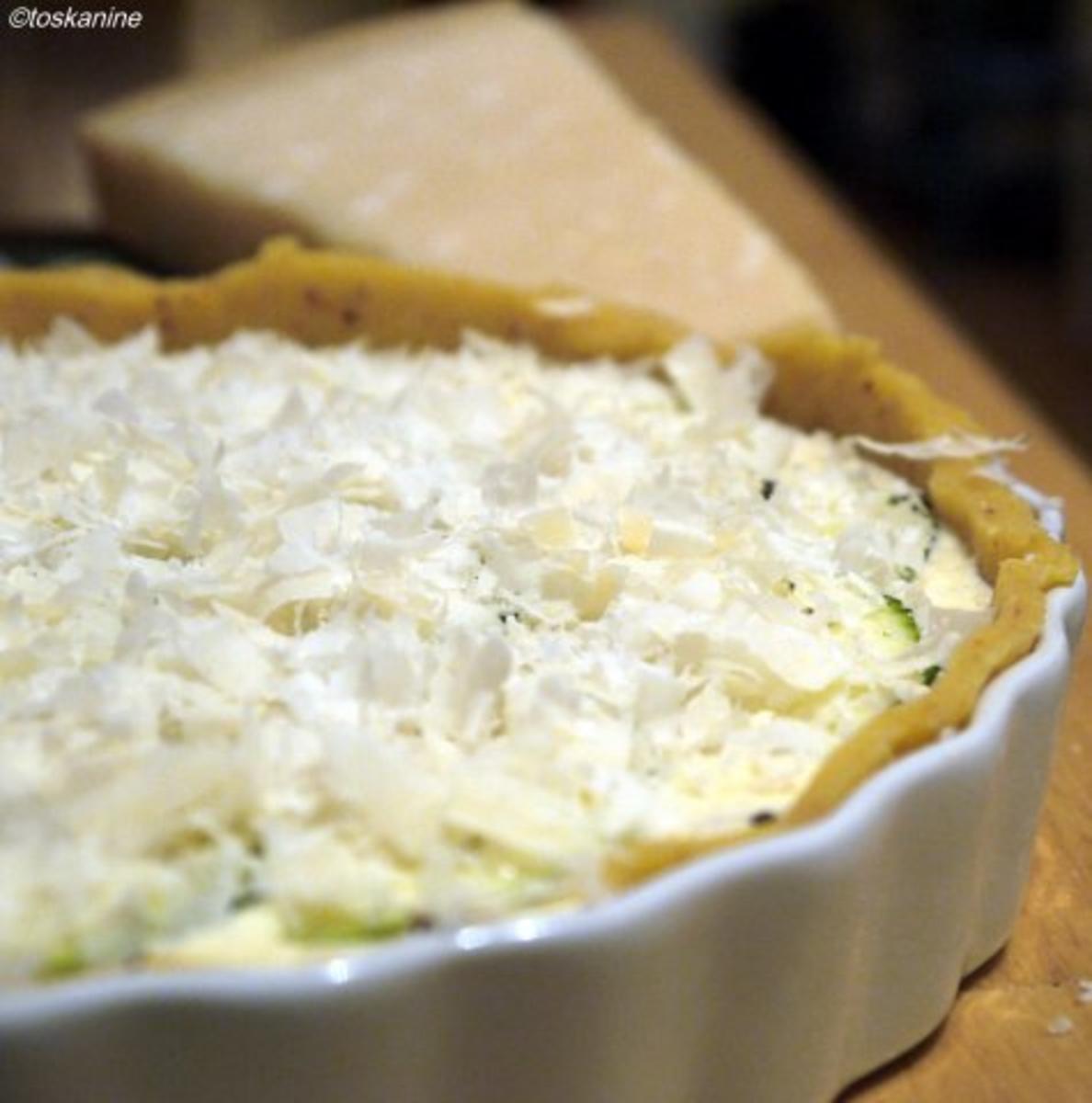 Ziegenkäse-Zucchini-Tarte - Rezept - Bild Nr. 12