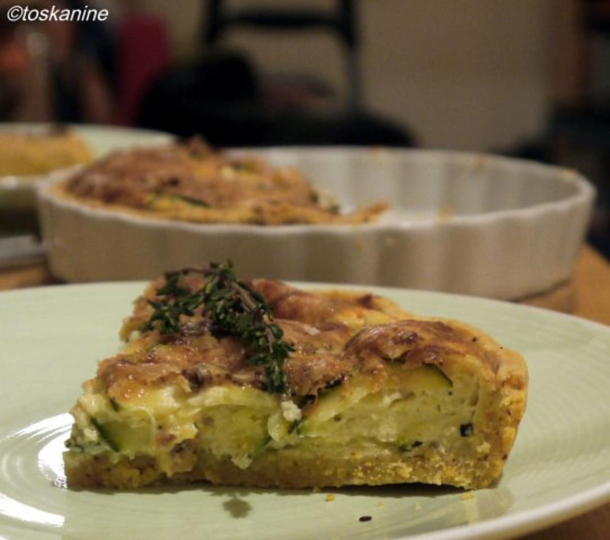 Ziegenkäse-Zucchini-Tarte - Rezept - Bild Nr. 16