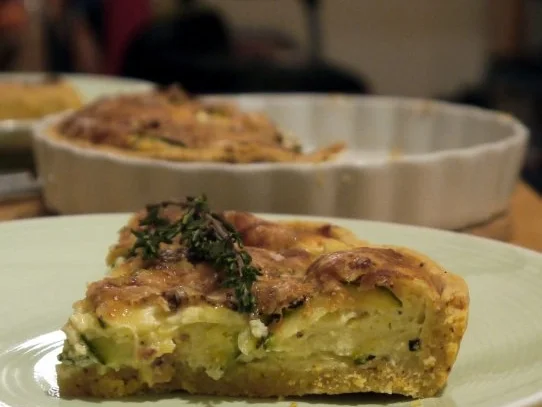 Rezept: Ziegenkäse-Zucchini-Tarte Bild Nr. 16 Ziegenkäse-Zucchini-Tarte - Rezept - Bild Nr. 16