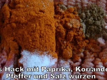 Rezept: Gemischte Fleischbällchen mit "Pflaumenfüllung !! Bild Nr. 2 Gemischte Fleischbällchen mit "Pflaumenfüllung !! - Rezept - Bild Nr. 2