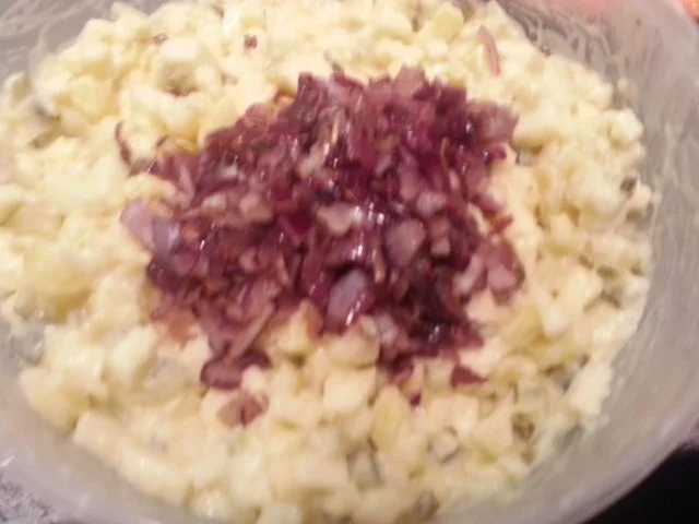 Kartoffelsalat *fruchtig* mit Majonäse - Rezept