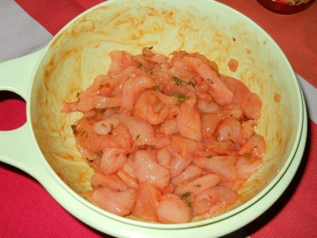 Rezept: Hähnchen Süß Sauer Bild Nr. 5 Hähnchen Süß Sauer - Rezept - Bild Nr. 5