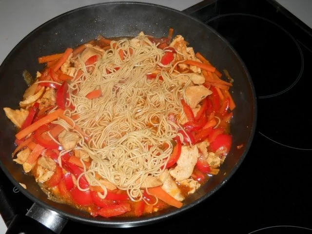 Rezept: Hähnchen Süß Sauer Bild Nr. 10 Hähnchen Süß Sauer - Rezept - Bild Nr. 10