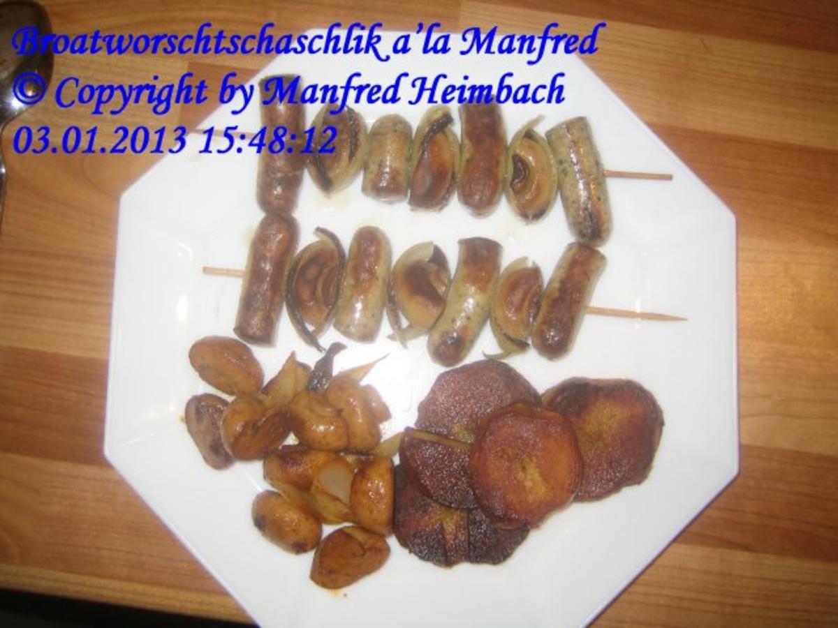 Fastfood – Broatworschtschaschlik a’la Manfred - Rezept - Bild Nr. 2