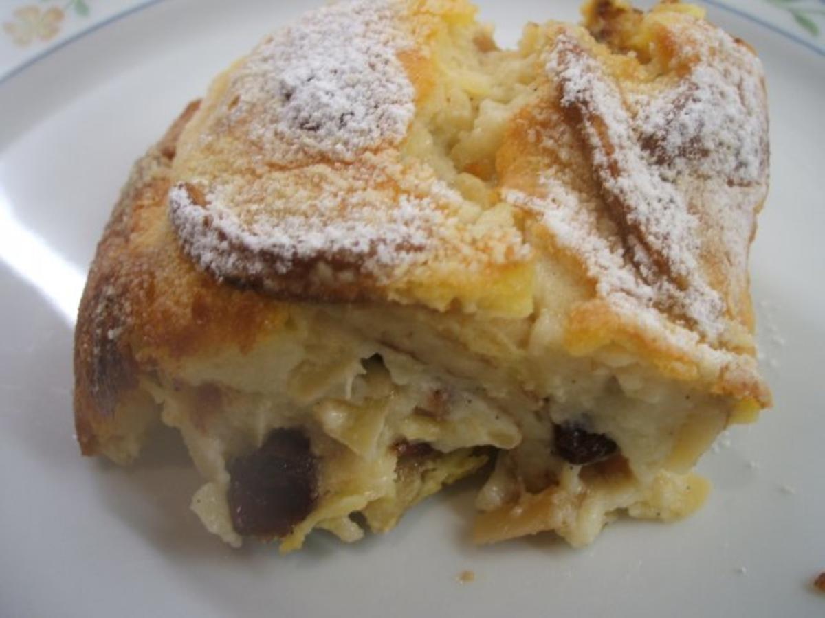 Auflauf: Topfenauflauf von Minipfannkuchen - Rezept