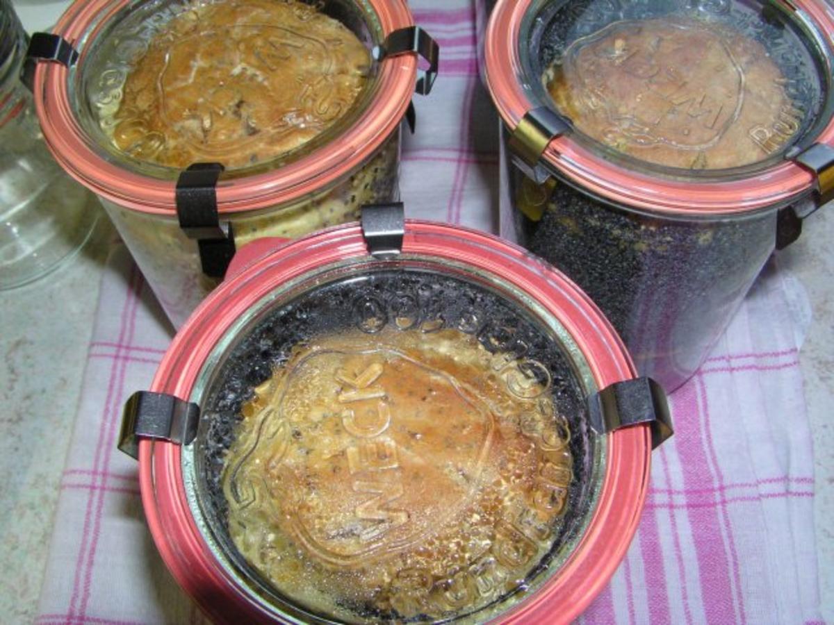 Karotten Weißbrot mit Mohn im Weckglas - einfach - 205 kcal/100g