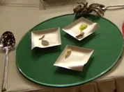 Insekten-Knuspersnack mit dreierlei Saucen à la Jakumeit - Rezept