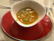Flussfisch-Suppe mit Krokodil à la Jakumeit - Rezept