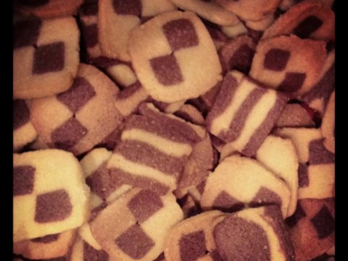 Schwarz-Weiß Gebäck - Rezept mit Bild - kochbar.de