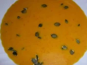 Kokos-Kürbis-Karotten-Süppchen - Rezept