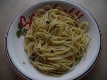 Spaghetti aglio, olio e peperoncino - Rezept