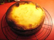 Käsekuchen mit Buttermilch und Birnen - Rezept