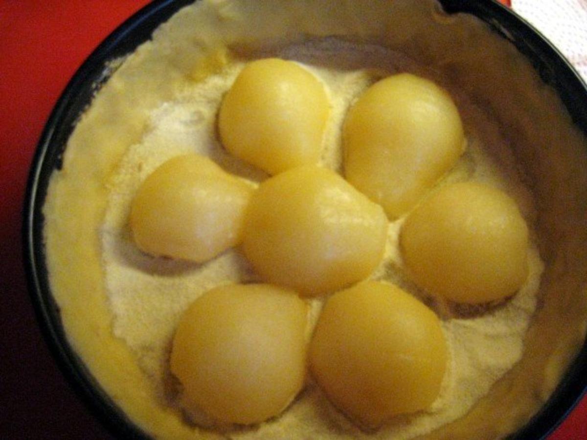 Käsekuchen mit Buttermilch und Birnen - Rezept - Bild Nr. 14