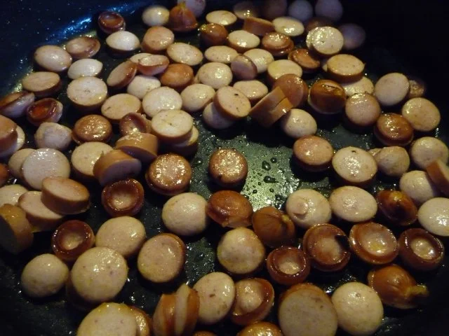 Rezept: Resteverwertung : Wurst - Paprika - Tomatengulasch Bild Nr. 5 Resteverwertung : Wurst - Paprika - Tomatengulasch - Rezept - Bild Nr. 5