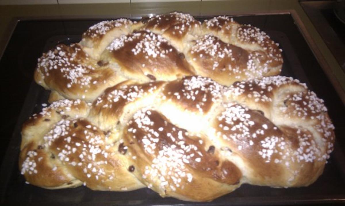 Zopfbrot mit Weizenmehl glatt und Weizenmehl griffig - Rezept von
Berni1905