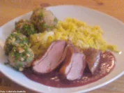 Entenbrust mit Kirschsauce - Rezept