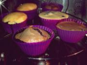 Blaubeer Schokoladen / Zitronen Muffins - Rezept