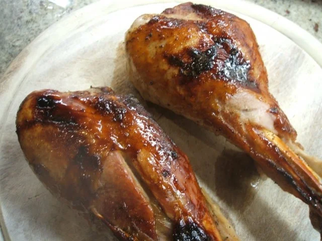 Rezept: Geflügel: Putenkeulen aus dem Rohr Bild Nr. 7 Geflügel: Putenkeulen aus dem Rohr - Rezept - Bild Nr. 7