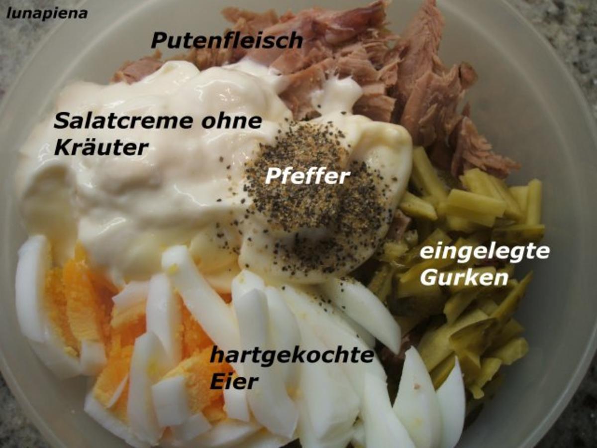 Salate: Putenfleisch-Salat - Rezept - Bild Nr. 3