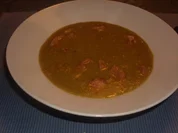 Erbsensuppe mit Kasseler - Rezept