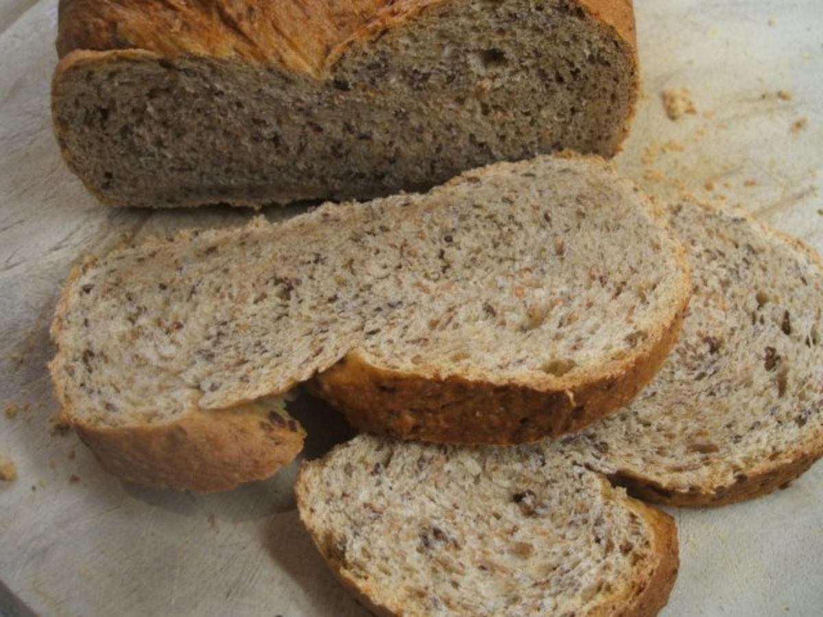 Brot/Brötchen: Stuten mit Ballaststoffen - Rezept