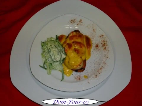 Gambas Gratiniert  mit Hollandaise - Rezept