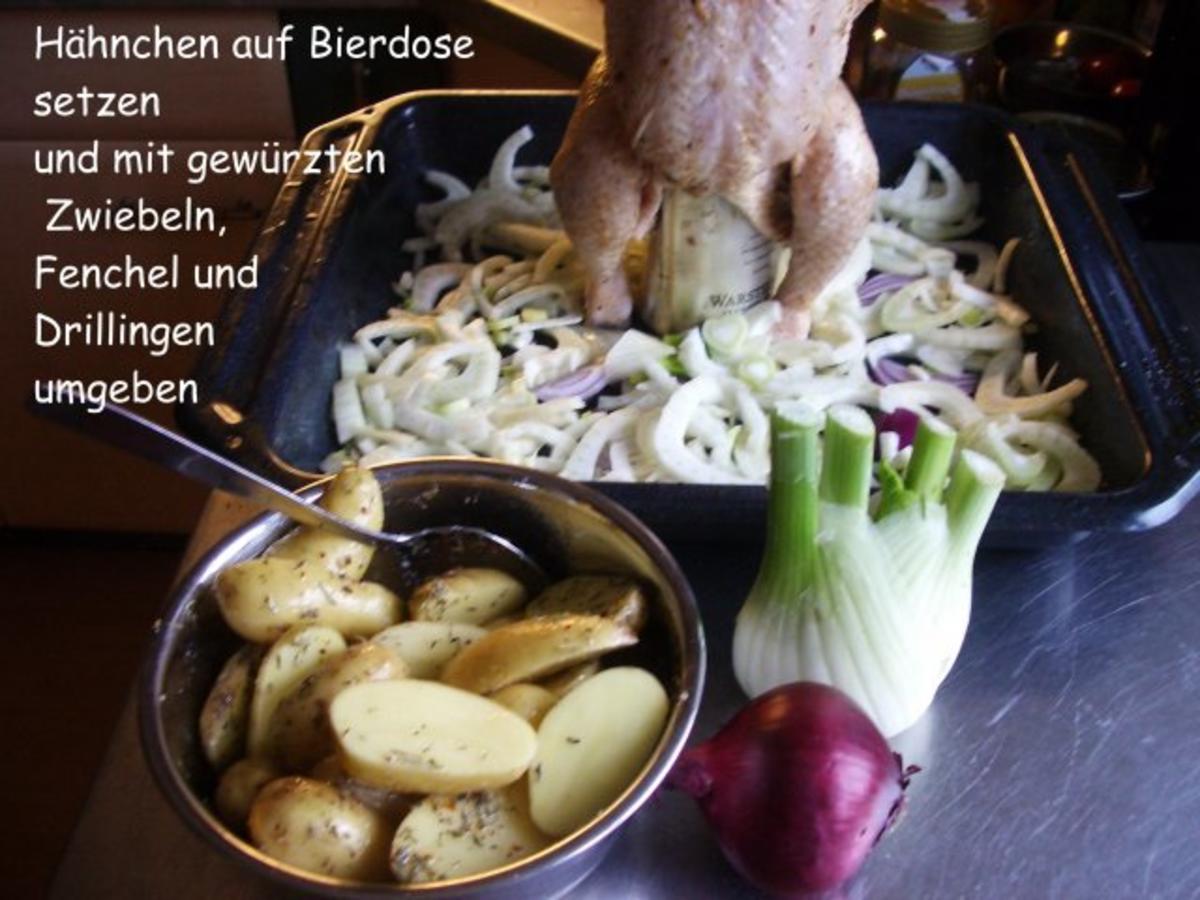 Hähnchen auf der Bierdose - Rezept - Bild Nr. 3