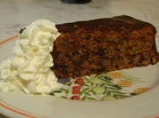 Tiroler Walnusskuchen mit Schokoladen Ganache - Rezept