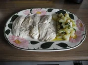 Fisch : Kohlenhydratefrei ... Gedünsteter Tilapia ... satt ... mit Kohlrabigemüse - Rezept