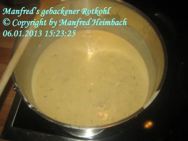 Rezept: Gemüse – Manfred’s gebackener Rotkohl Bild Nr. 7 Gemüse – Manfred’s gebackener Rotkohl - Rezept - Bild Nr. 7