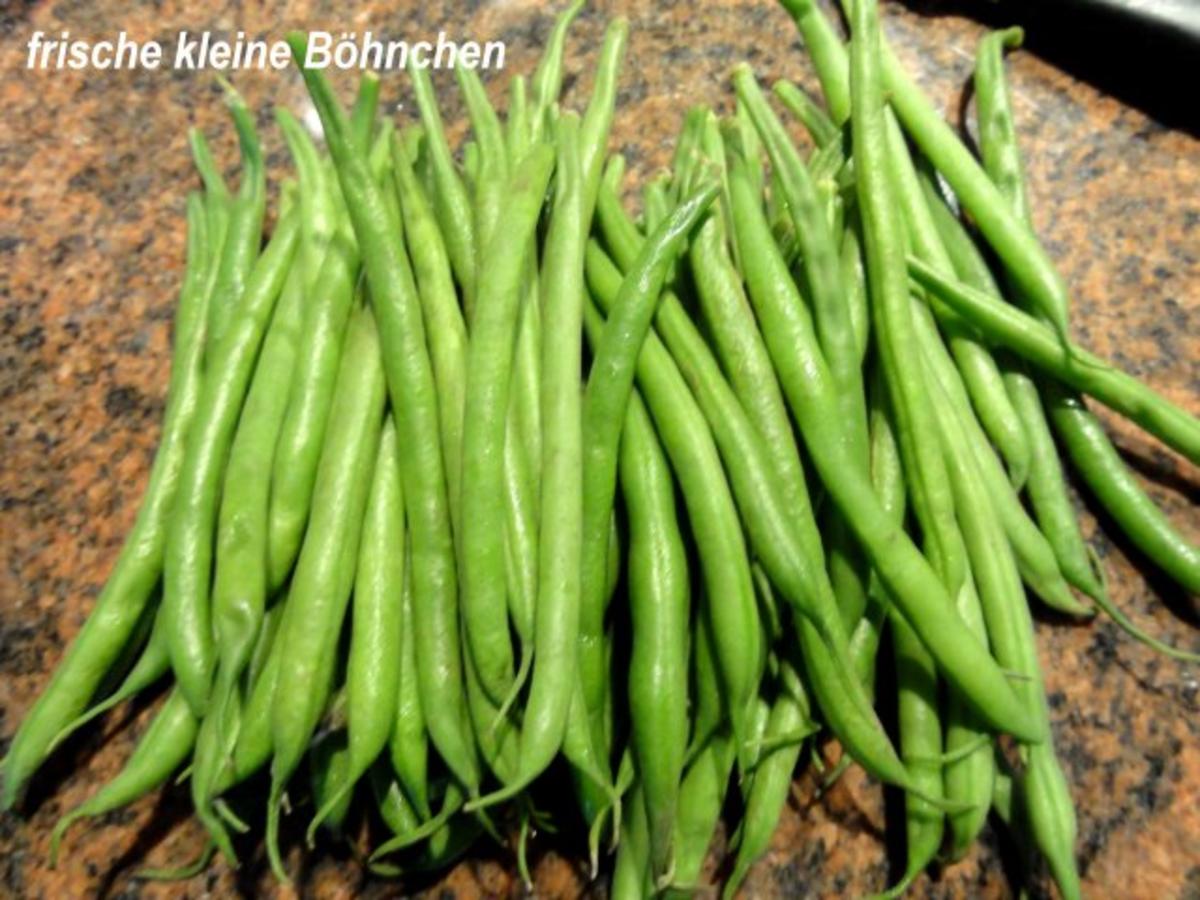 Gemüse:   frische feine BÖHNCHEN - Rezept - Bild Nr. 2