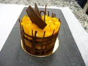 Nougat- Mango- Törtchen - Rezept