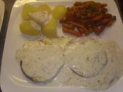 Kasseler-Sahnemeerrettich Auflauf - Rezept