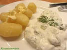 Fisch:   BISMARCKHERING in Schmandsauce - Rezept