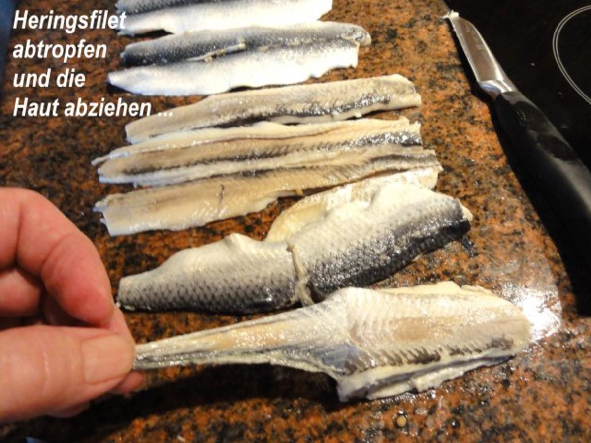 Fisch:   BISMARCKHERING in Schmandsauce - Rezept - Bild Nr. 3