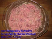 Fisch – roter Heringssalat a’la Manfred - Rezept