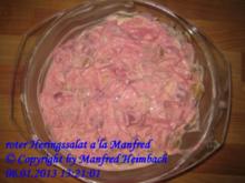 Fisch – roter Heringssalat a’la Manfred - Rezept